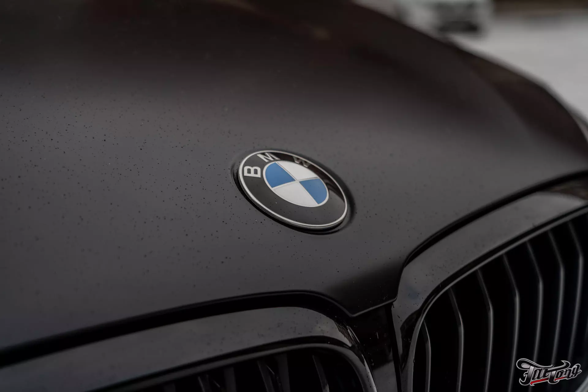 BMW 5. Оклейка в матовый полиуретан